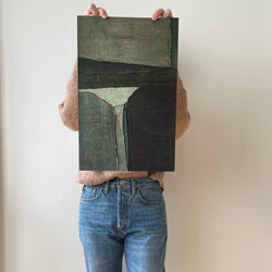 Easterly Churns Emerald Fine Art Print